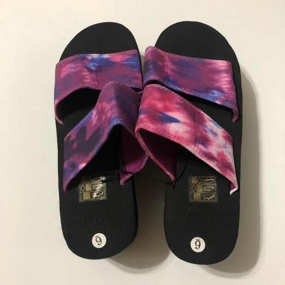 Urban Outfitters Ava Tie Dye Platform Sandals - Picture 4 of 4